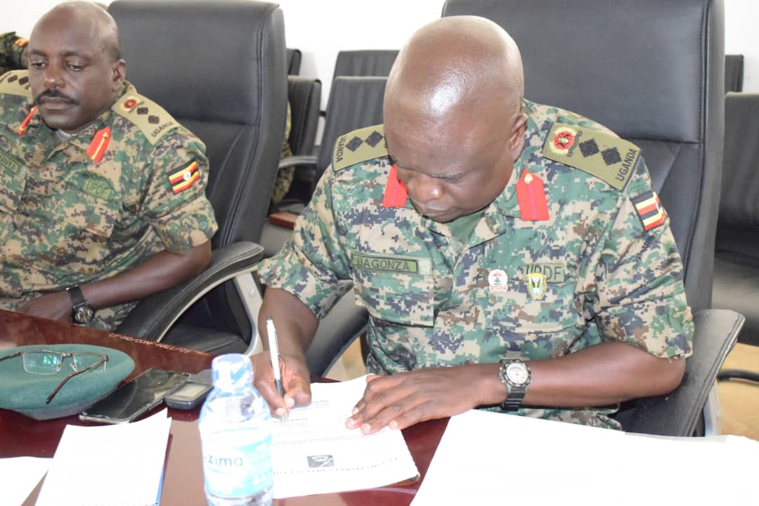 Maj Gen Bakasumba Urges New Land Force Director Personnel And 