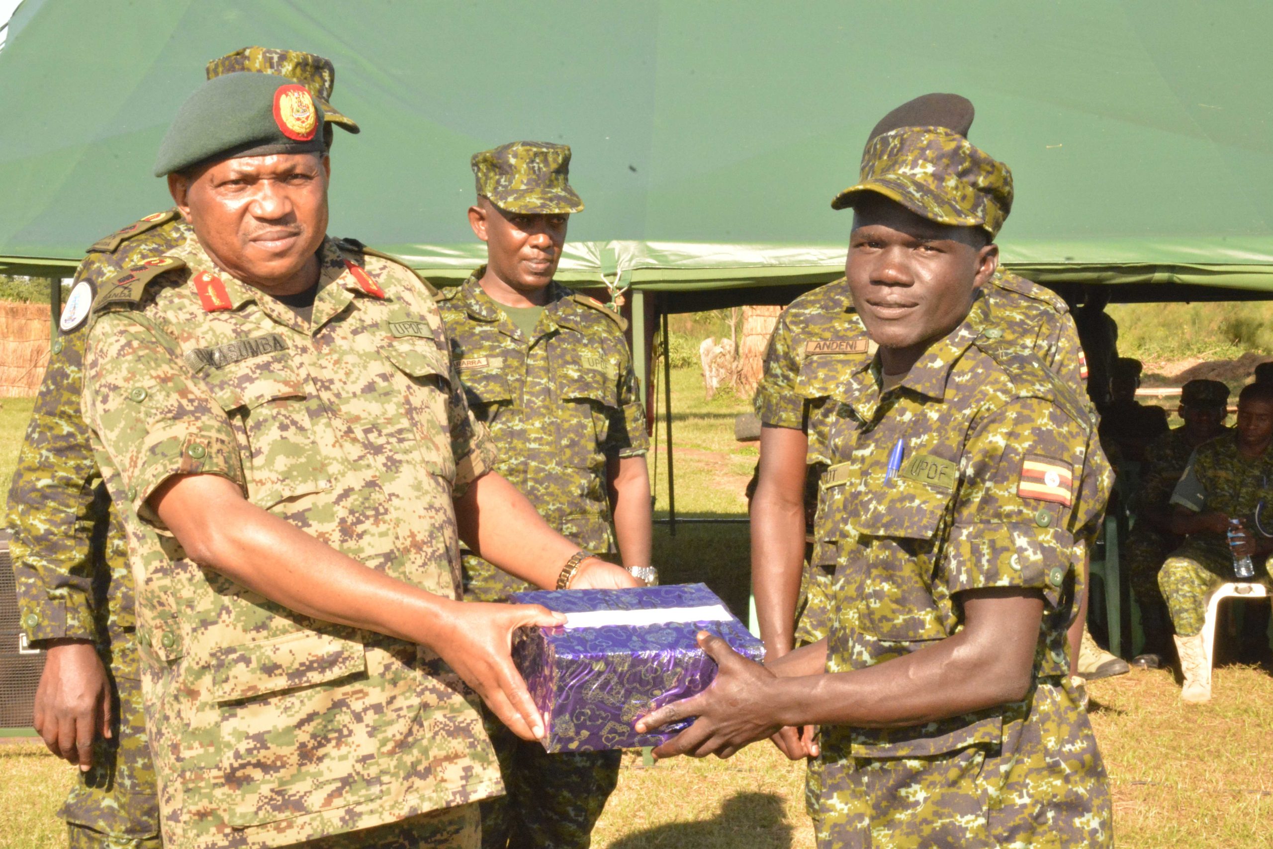 Major General Bakasumba Commends Marines Brigade Efforts in ...