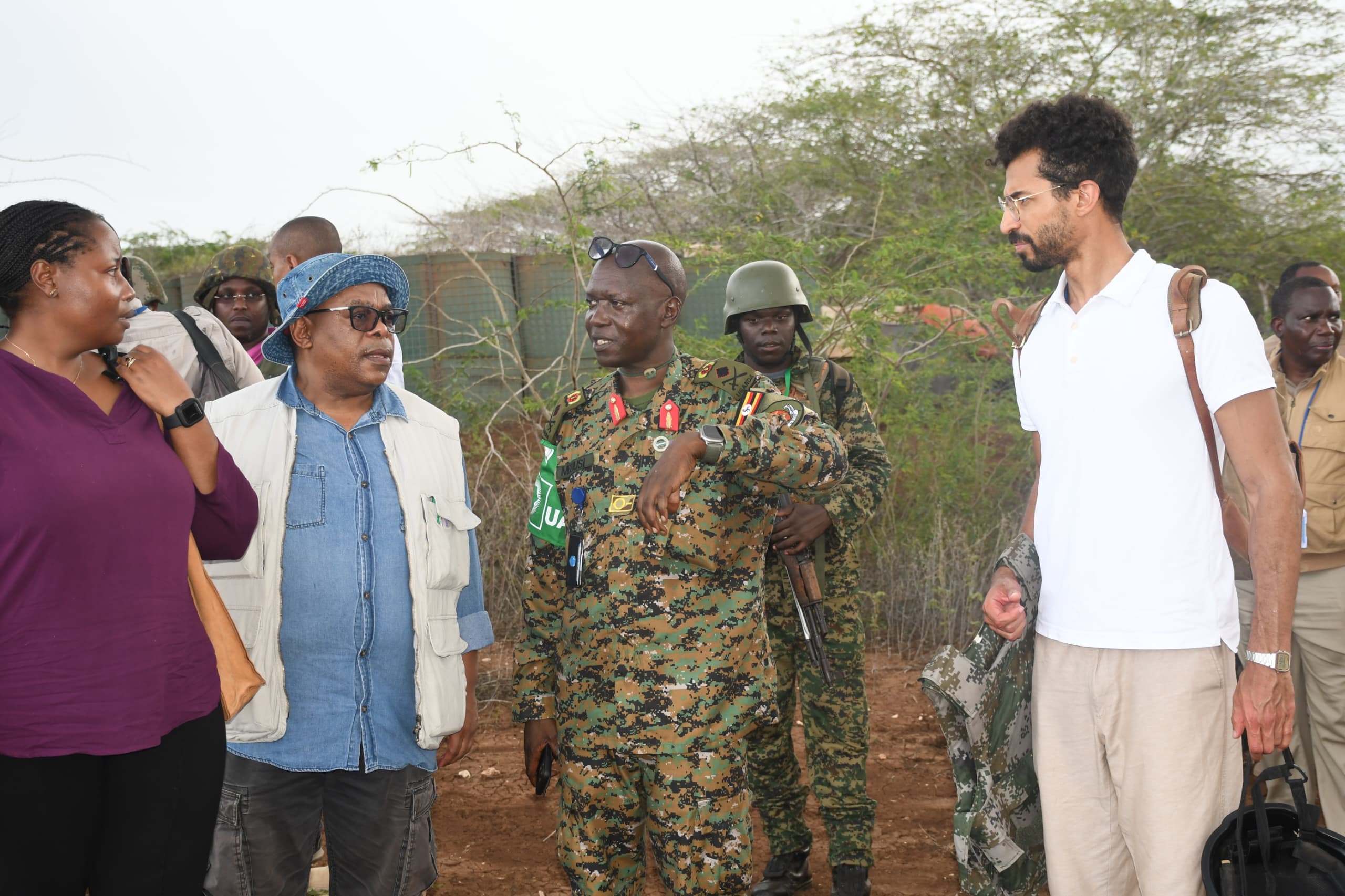 African Union Delegation Meets With UPDF Contingent Commander In ...